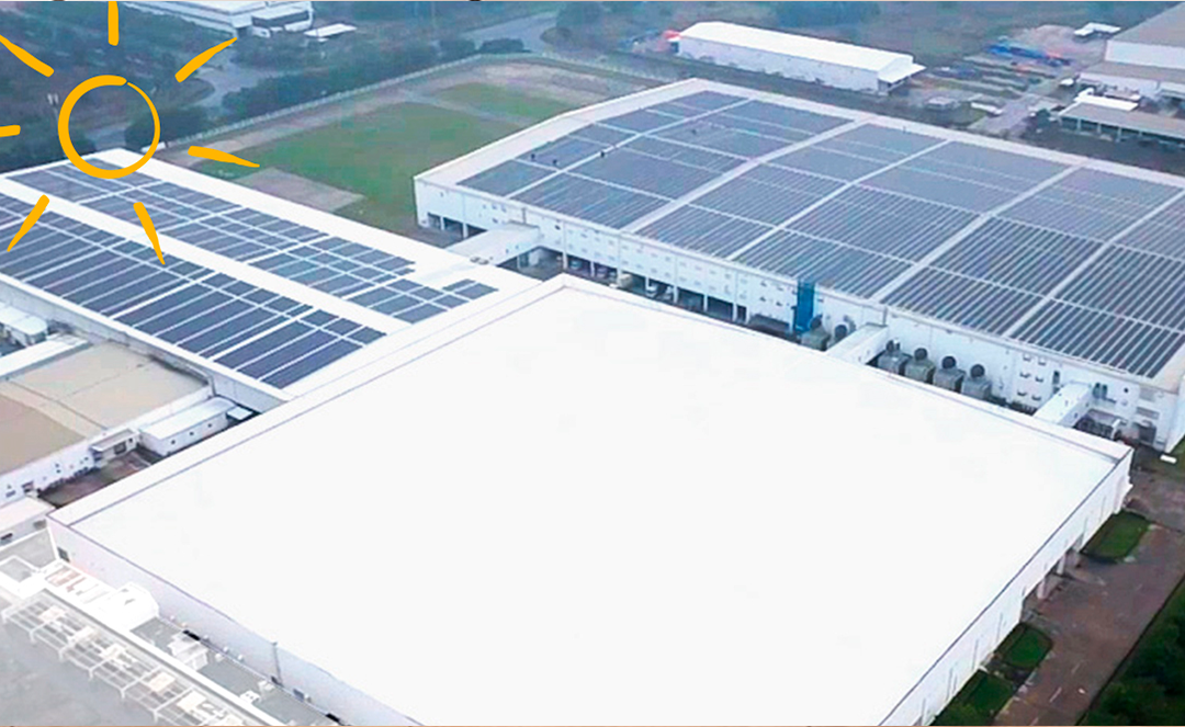 Kyocera reducirá 4.210 toneladas al año de emisiones de CO2 con el nuevo sistema de generación de energía solar en su planta de Vietnam