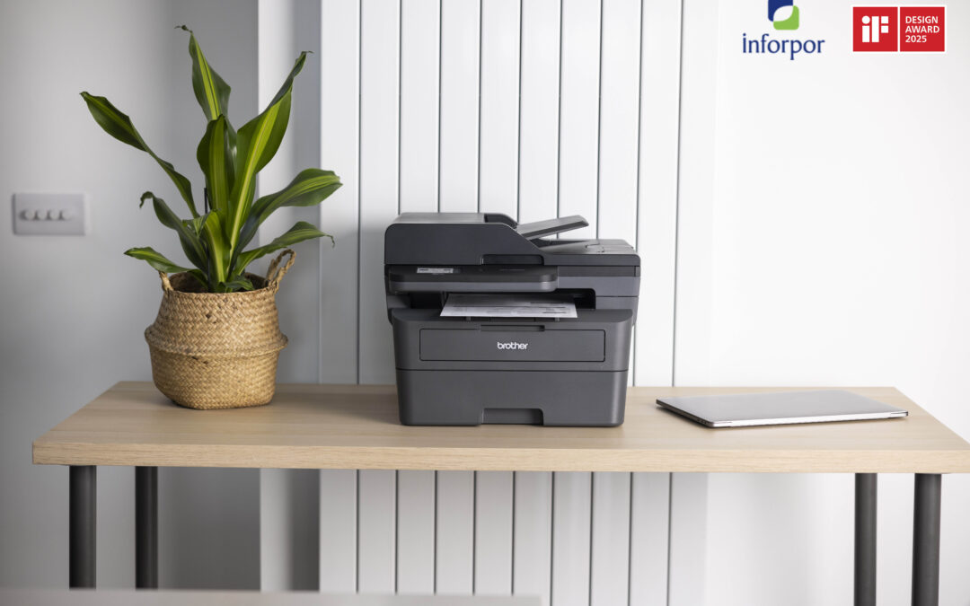 Brother, premiado con el iF DESIGN AWARD 2025 por su excelencia en impresoras multifunción láser 🏆