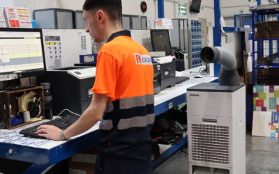 Brother amplía la capacidad operativa de FM Logistic en verano con el climatizador Spot Cooler